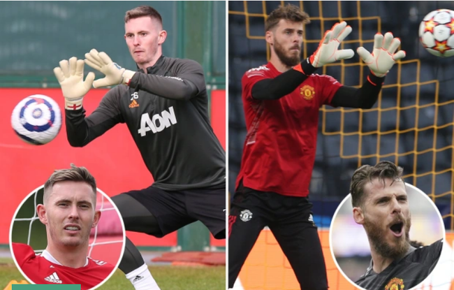 Dean Henderson đang phải ngồi dự bị cho David de Gea