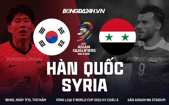 Hàn Quốc vs Syria