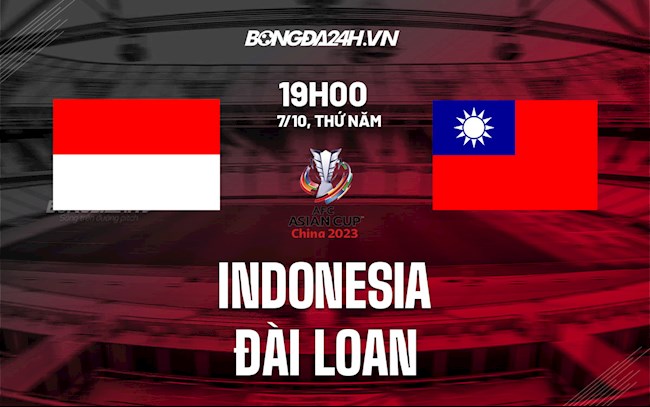 Indonesia vs Đài Loan