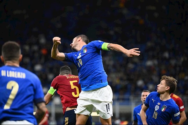 HLV Roberto Mancini lên tiếng về chiếc thẻ đỏ của Leonardo Bonucci