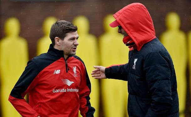 Jurgen Klopp Steven Gerrard