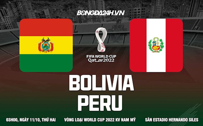Nhận định,  Bolivia vs Peru 3h00 ngày 11/10 (Vòng loại World Cup 2022)