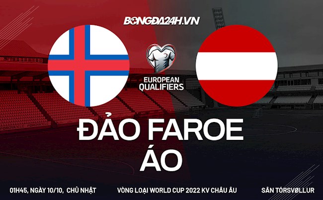 Nhận định,  Faroe vs Áo 1h45 ngày 10/10 (Vòng loại World Cup 2022)