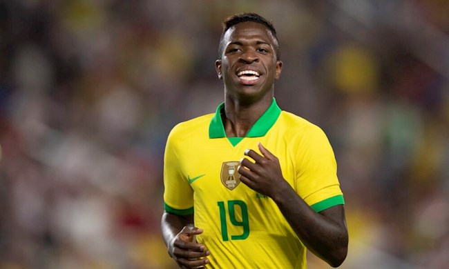 Vinicius Junior không được HLV Tite triệu tập