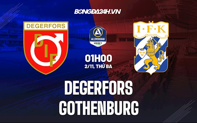Nhận định,  Degerfors vs Gothenburg 1h00 ngày 2/11 (VĐQG Thụy Điển 2021)