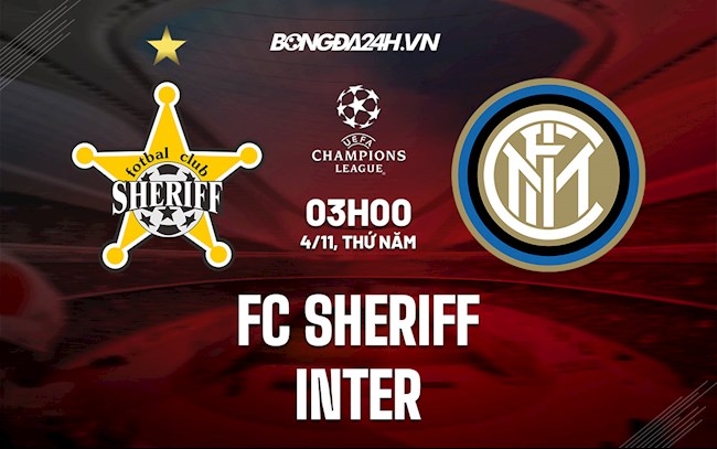 Sheriff Tiraspol VS Inter Milan