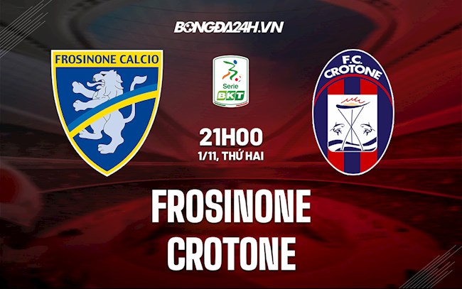 Soi kèo Frosinone vs Crotone Hạng 2 Italia 2021/22