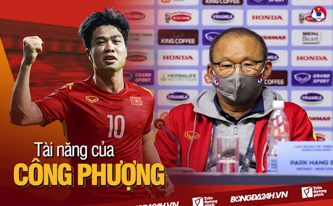 HLV Park Hang Seo: Bất cứ ai cũng thừa nhận tài năng của Công Phượng