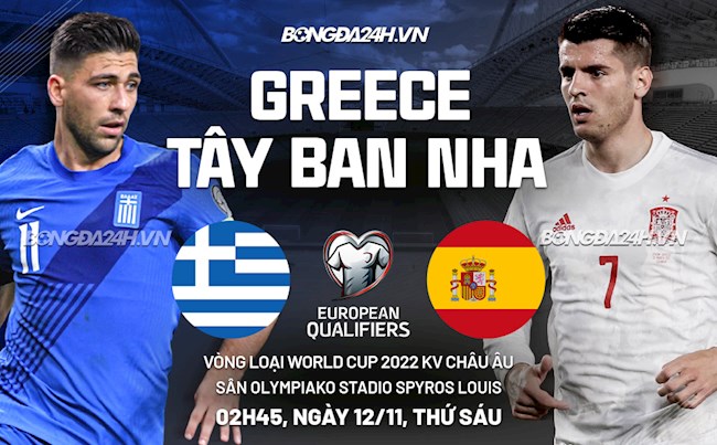 Hy Lạp vs Tây Ban Nha