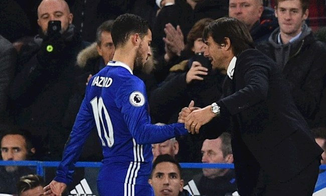 Antonio Conte từ chối làm việc với Eden Hazard Antonio Conte từ chối làm việc với Eden Hazard