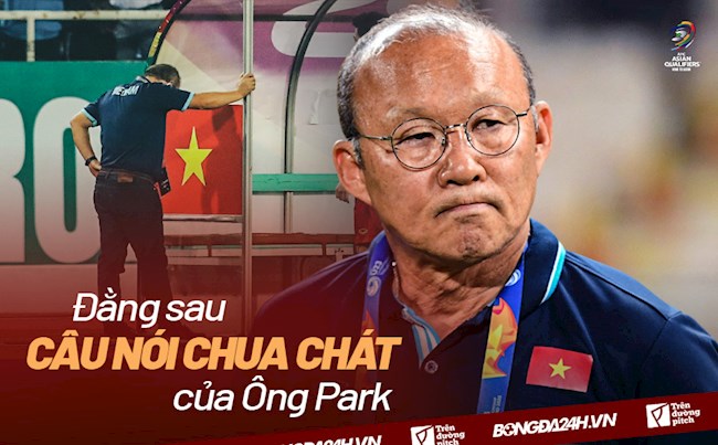 Đằng sau câu nói chua chát của HLV Park Hang Seo