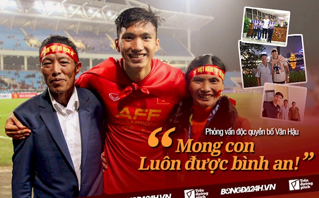 Bố Văn Hậu: Mong con luôn được bình an!