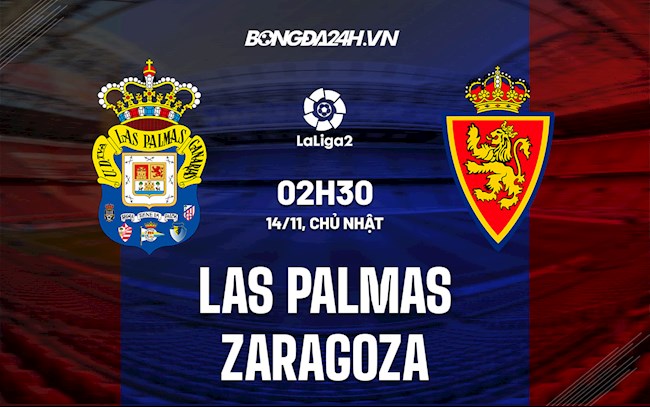 Soi kèo Las Palmas vs Zaragoza Hạng 2 TBN