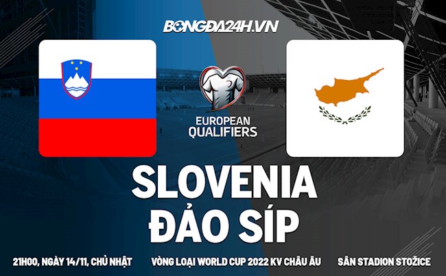 Nhận định,  Slovenia vs Síp 21h00 ngày 14/11 (Vòng loại World Cup 2022)