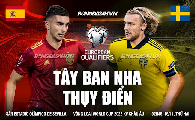 Tây Ban Nha vs Thụy Điển