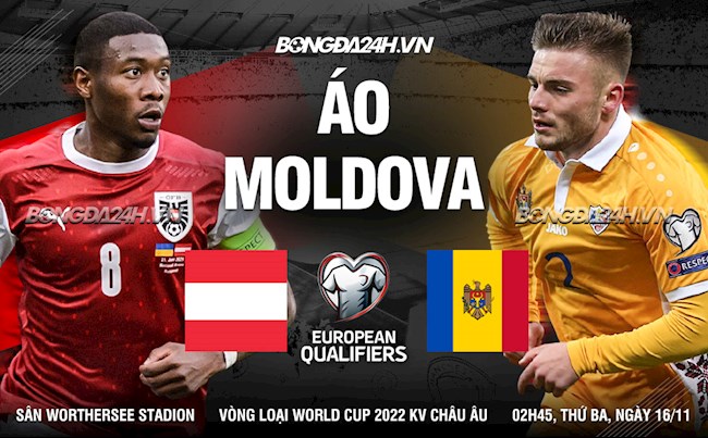 Áo vs Moldova