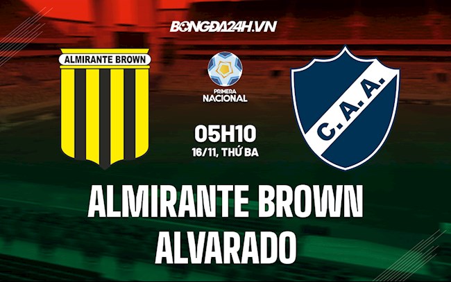 Soi kèo Almirante Brown vs Alvarado Hạng 2 Argentina 2021