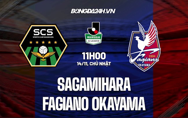 Soi kèo Sagamihara vs Fagiano Okayama Hạng 2 Nhật 2021