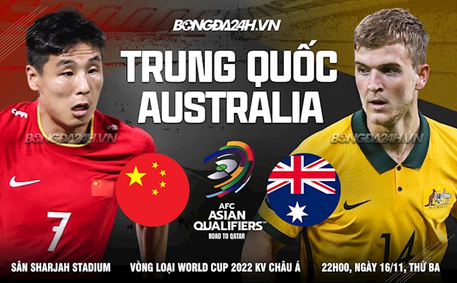 Nhận định Trung Quốc vs Australia