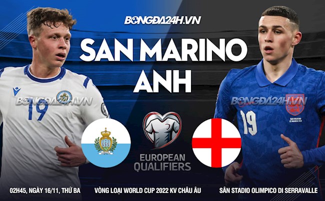 San Marino vs Anh