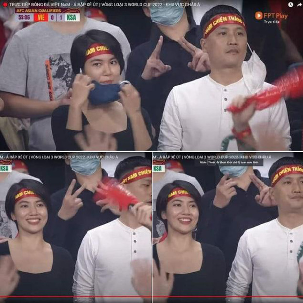 Hot girl trận VN vs Saudi
