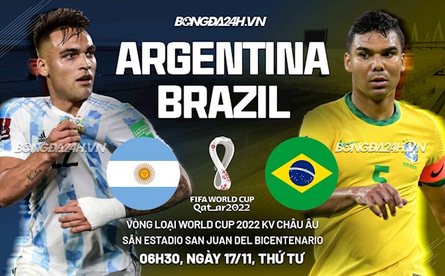 Video bóng đá Argentina vs Brazil vòng loại World Cup 2022 hình ảnh