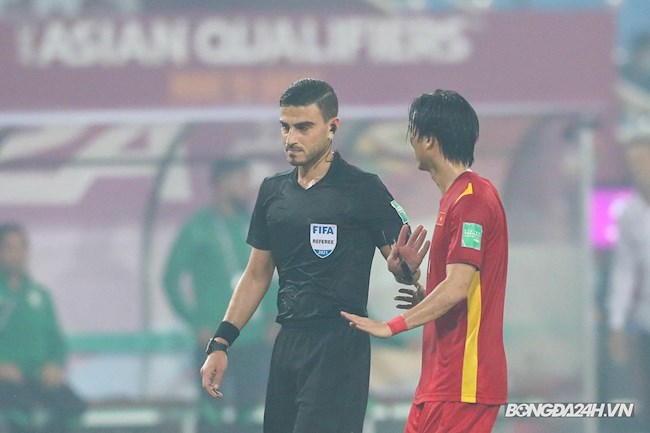 Tuấn Anh phân trần với trọng tài Hattab Hanna