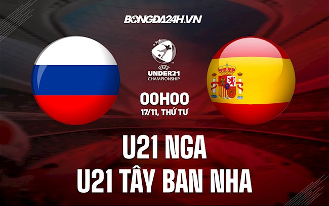 Soi kèo U21 Nga vs U21 Tây Ban Nha VL U21 châu Âu