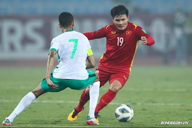 Quang Hải ĐT Việt Nam vs Saudi Arabia