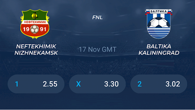 Neftekhimik vs Baltika