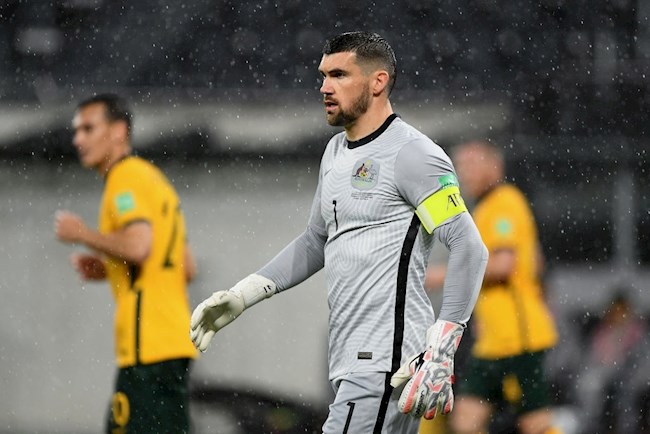 Thủ môn Mat Ryan quyết giành 3 điểm trước ĐT Việt Nam