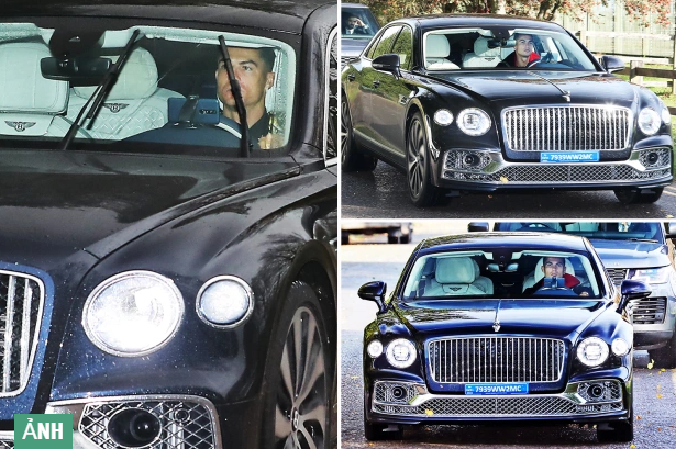 Cristiano Ronaldo đăm chiêu trên đường đến sân tập của MU