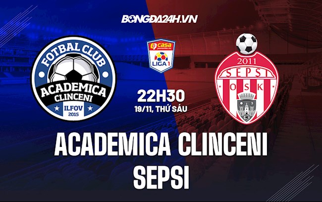Nhận định Academica Clinceni vs Sepsi 22h30 ngày 19/11 (VĐQG Romania 2021/22)