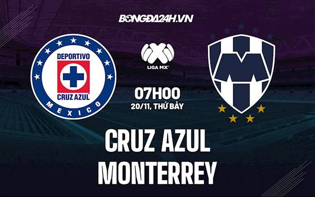 Soi kèo Cruz Azul vs Monterrey VĐQG Mexico 2021/22