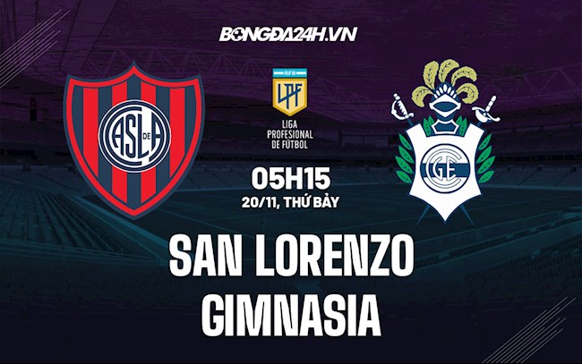 Nhận định San Lorenzo vs Gimnasia 5h15 ngày 20/11 (VĐQG Argentina 2021)