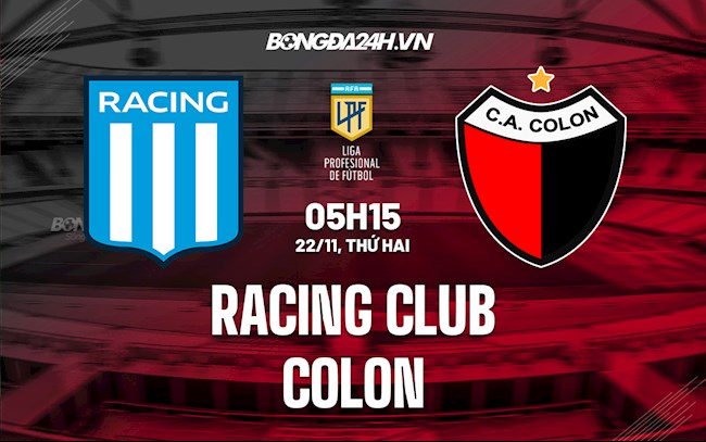 Soi kèo Racing Club vs Colon VĐQG Argentina