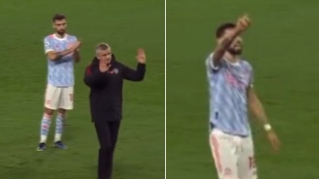 Vì Solskjaer, Bruno Fernandes đối đầu với NHM MU