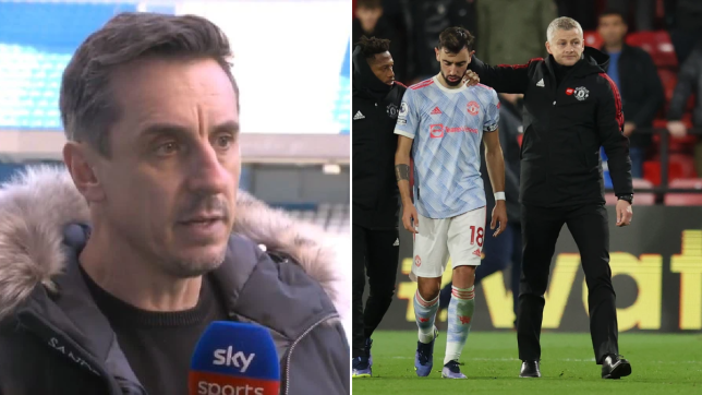 Gary Neville ủng hộ hành động của Bruno Fernandes
