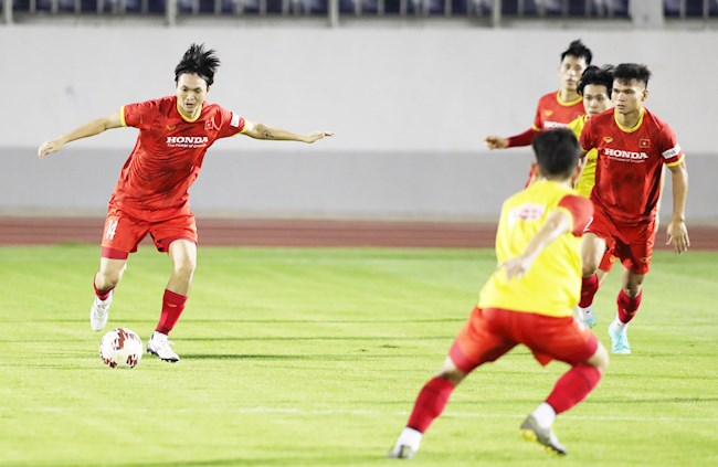 Tiền vệ Nguyễn Tuấn Anh . Ảnh: VFF