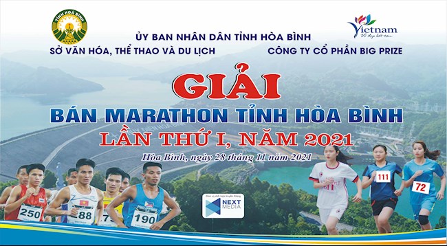 2. Hoà Bình tổ chức giải chạy bán Marathon