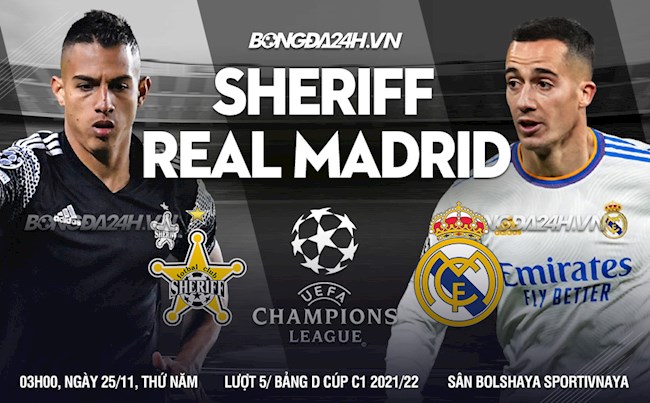 Real Madrid dễ dàng "đòi nợ" thành công từ "bé hạt tiêu" Sheriff real madrid đấu với sheriff