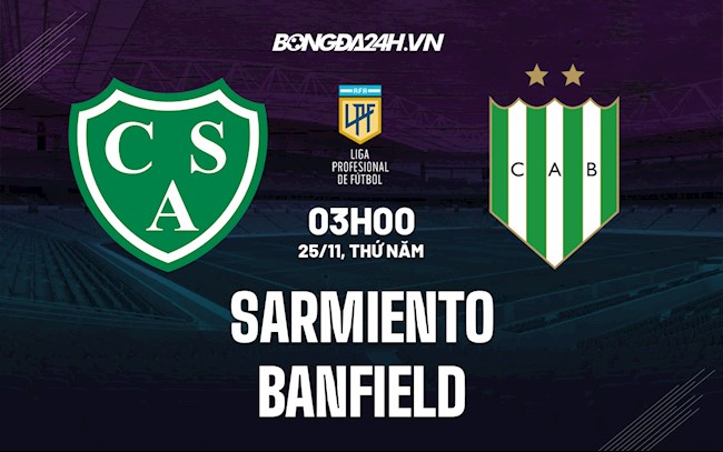Nhận định,  Sarmiento vs Banfield 3h00 ngày 25/11 (VĐQG Argentina 2021)