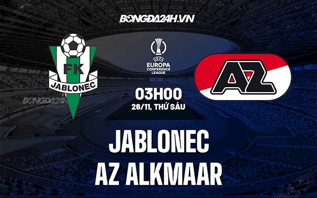 Soi kèo Jablonec vs AZ Alkmaar Europa Conference League