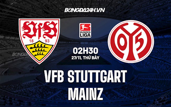 Nhận định,  Stuttgart vs Mainz 2h30 ngày 27/11 (Bundesliga 2021/22)