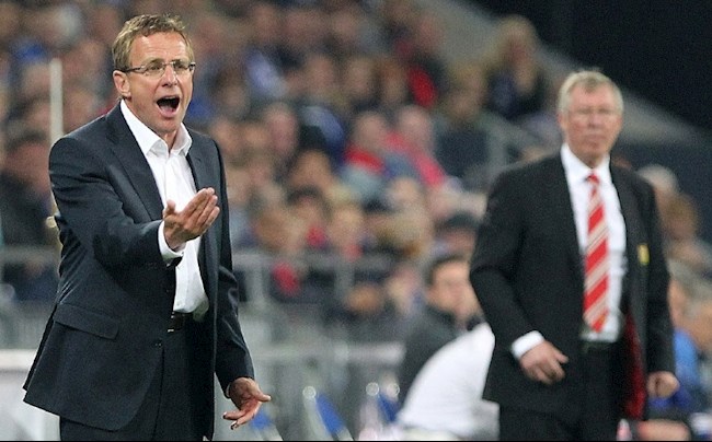 Rangnick từng chạm trán Man United dưới thời Sir Alex