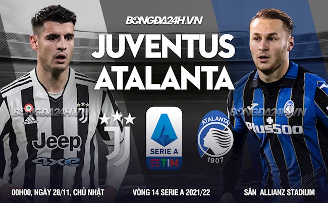 Nhận định bóng đá Juventus vs Atalanta 0h00 ngày 28/11 (Serie A 2021/22)