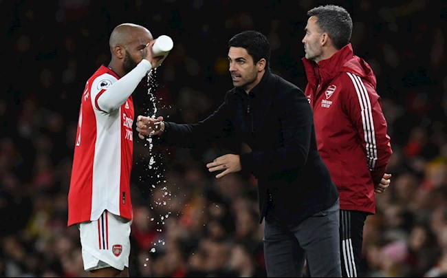 Lacazette Arteta