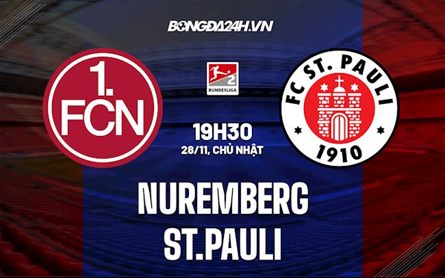 Trực Tiếp Kết Quả 1 Fc Nuremberg Vs St Pauli Hom Nay 28 11 2021