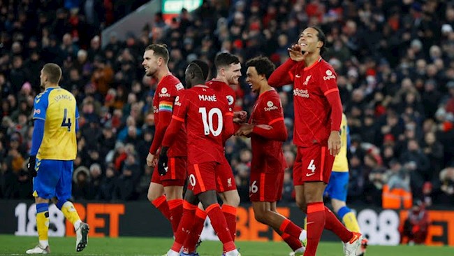 Liverpool đánh bại Southampton 4-0
