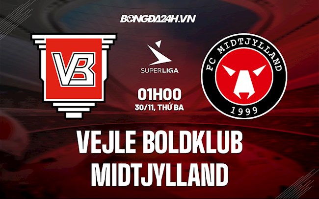 Nhận định Vejle Boldklub vs Midtjylland 1h00 ngày 30/11 (VĐQG Đan Mạch 2021/22)